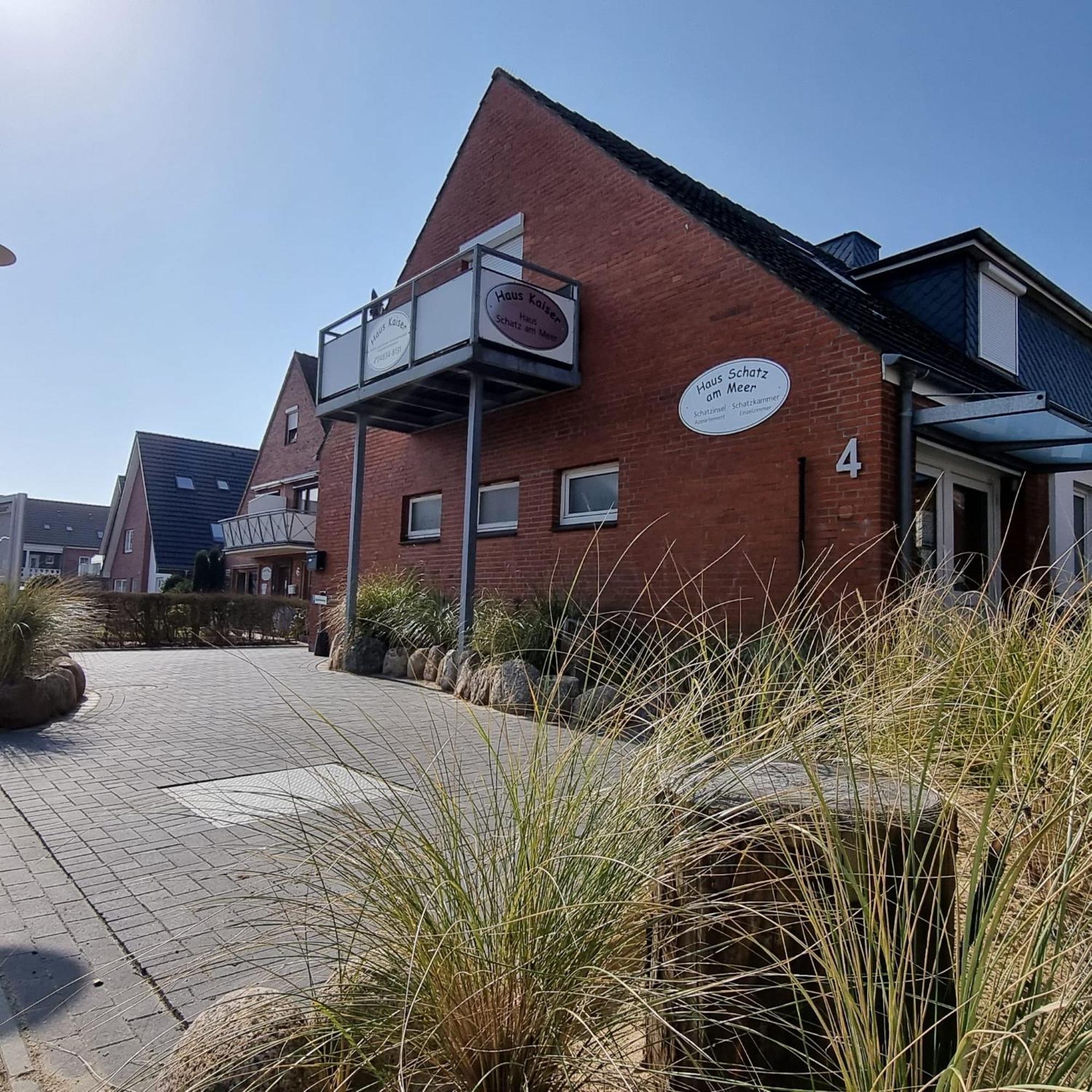 Haus Schatz Am Meer Appartement 12 Fuer 1 Person Schatzkammer Busum Exterior photo